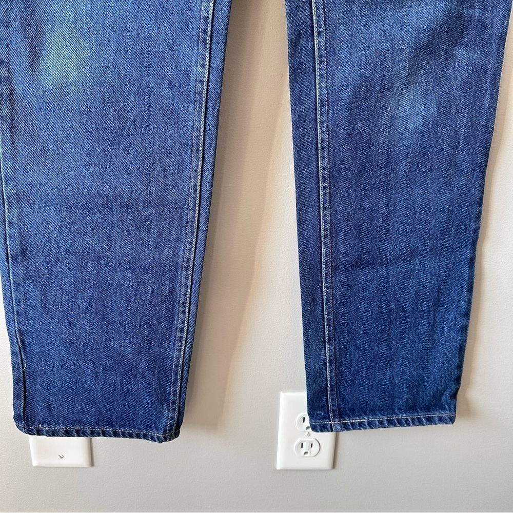 Vintage 80s 90s Lee Riders Jeans 27x32 High Rise USA Made Mom Jeans - Picture 4 of 12